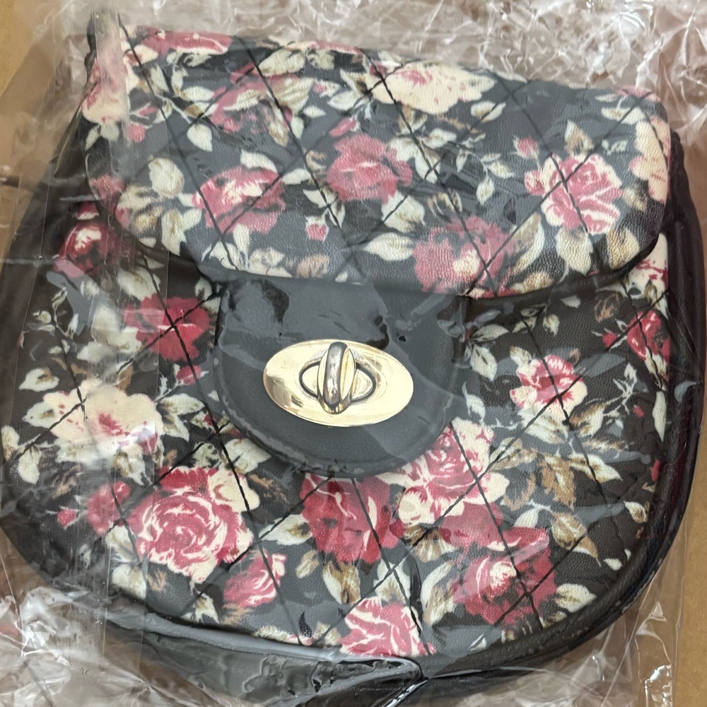 Floral Quilted Women's crossbody Bag